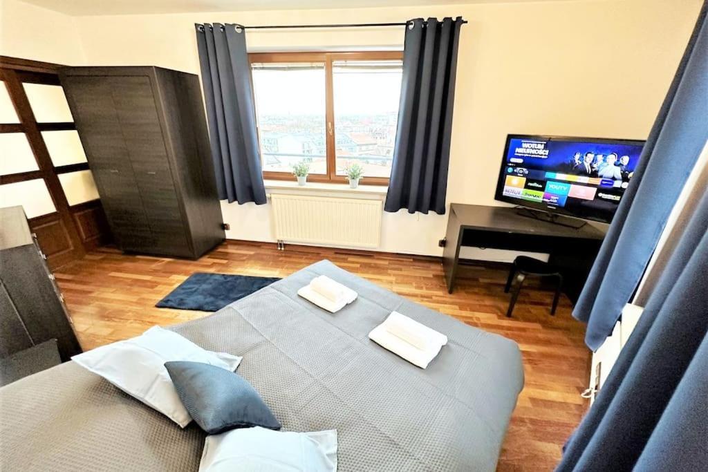 Exclusive Penthouse Near Citycenter 120M2 +Netflix Krakow Exterior photo